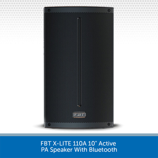 FBT X-LITE 110A 10" Active PA Speaker With Bluetooth