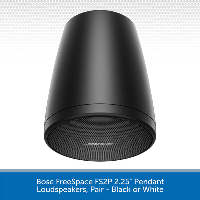 Bose FreeSpace FS2P 2.25" Pendant Loudspeakers, Pair - Black