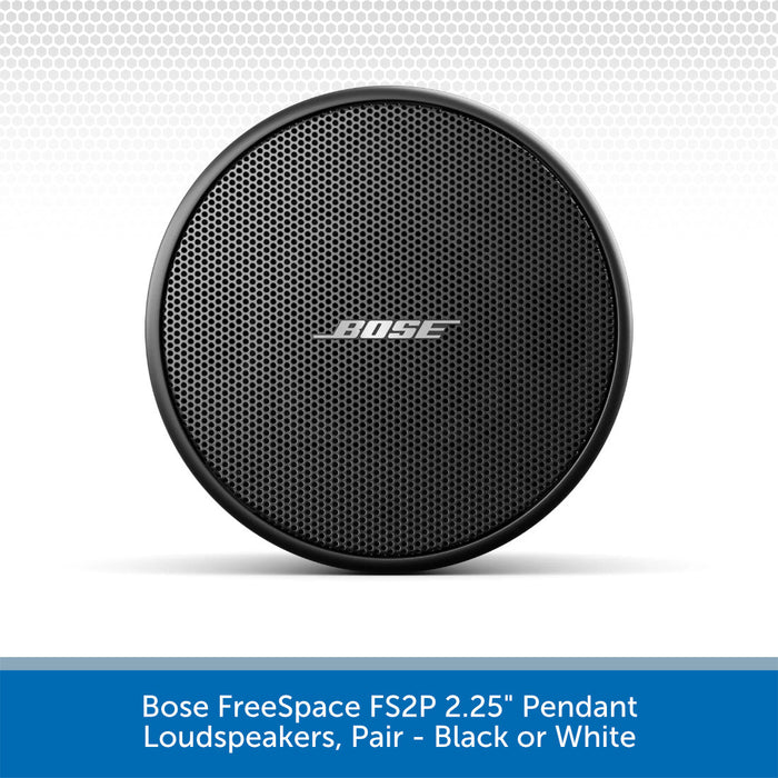 Bose FreeSpace FS2P 2.25" Pendant Loudspeakers, Pair - Front