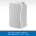 Inter-M IP-1015WS IP Network Wall Speaker, IP54 & PoE - White