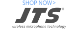 JTS Wireless Microphone Technology available at Audio Volt 