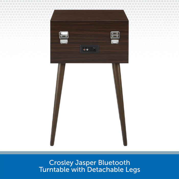 Crosley Jasper Bluetooth Turntable with Detachable LegsCrosley Jasper Bluetooth Turntable with Detachable Legs