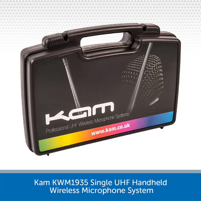 Kam KWM1935 Single UHF Handheld Wireless Microphone System