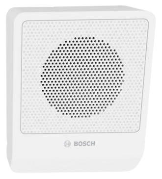 Bosch LB10-UC06-D/L 6W 100V Wall-Mount Cabinet Speaker, Black or White