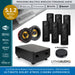 Lithe Audio 5.1.2 Dolby Atmos Wireless Cinema Surround Sound System using WiSA Soundsend