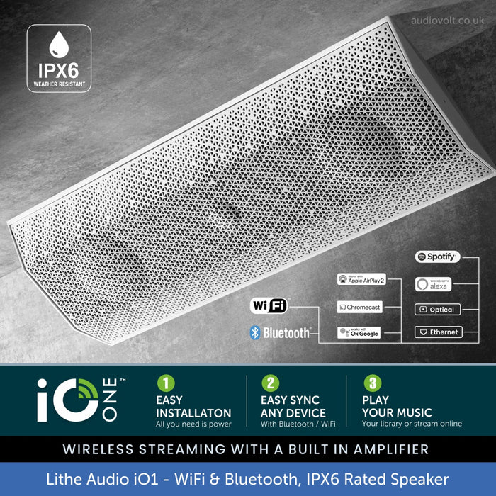 Lithe Audio iO1 Outdoor Speaker with Bluetooth & WiFi | Audio Volt