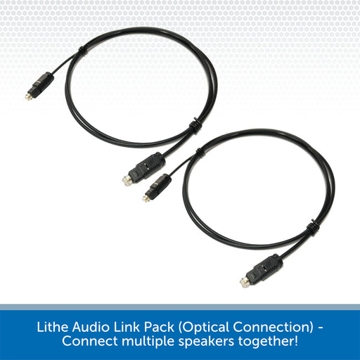 Lithe Audio Link Pack (Optical Connection) - Connect multiple speakers together!