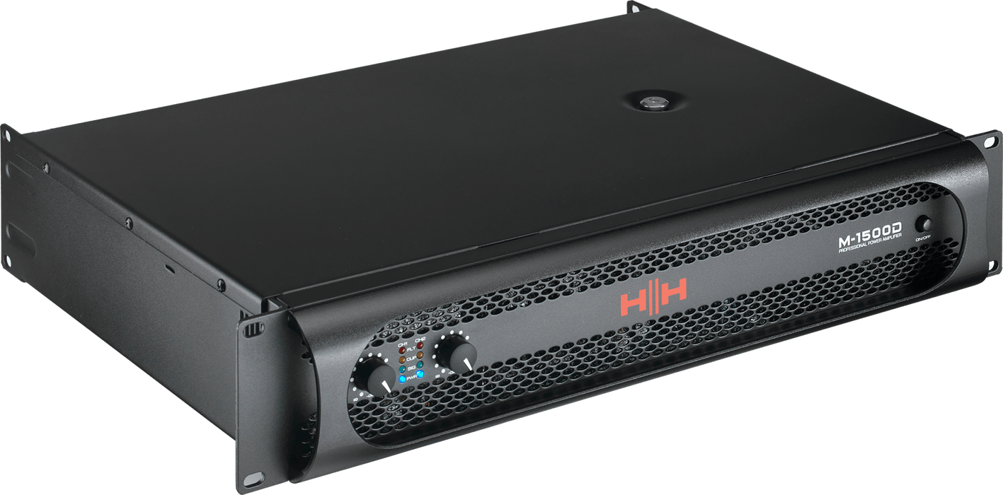 Hh Power HH Electronics M-1500D 2 x 1500W Power Amplifier, 4/8 Ohms | Audio Volt