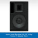 Martin Audio Blackline X12 - 12" 2-Way Passive PA Speaker, Black