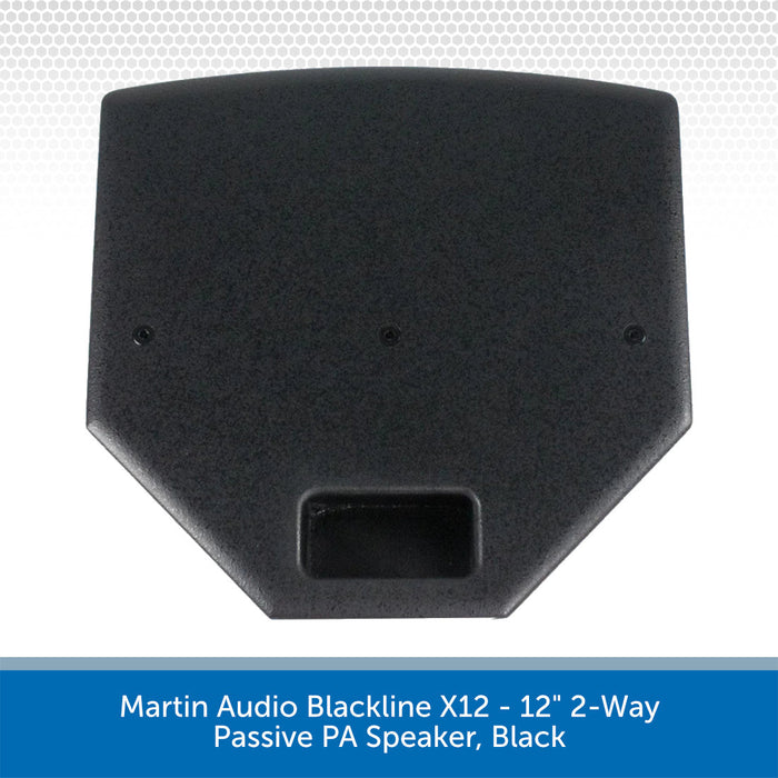 Martin Audio Blackline X12 - 12" 2-Way Passive PA Speaker, Black