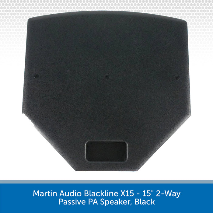 Martin Audio Blackline X15 - 15" 2-Way Passive PA Speaker, Black