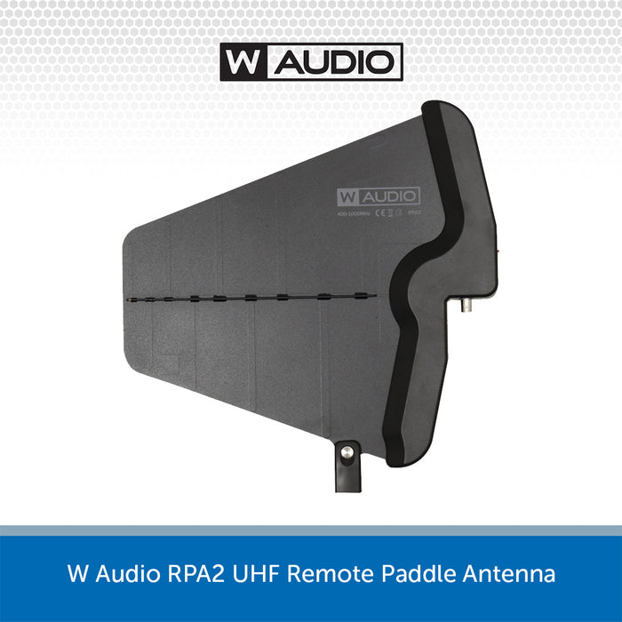 W Audio RPA2 UHF Remote Paddle Antenna
