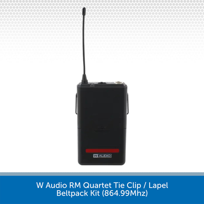 W Audio RM Quartet Tie Clip Front