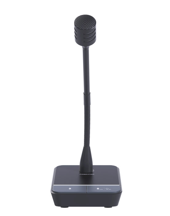 Fonestar MICSET-D32J Desktop Paging Microphone with 6.35mm Mono Jack