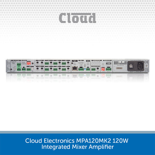 Cloud Electronics MPA120MK2 120W Integrated Mixer Amplifier