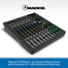 Mackie ProFX12v3+ 12-Channel Mixing Desk with Enhanced FX, USB Interface & Bluetooth