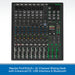 Mackie ProFX12v3+ 12-Channel Mixing Desk with Enhanced FX, USB Interface & Bluetooth