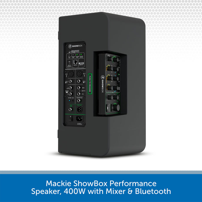 Mackie ShowBox Performance Speaker, 400W with Mixer & Bluetooth