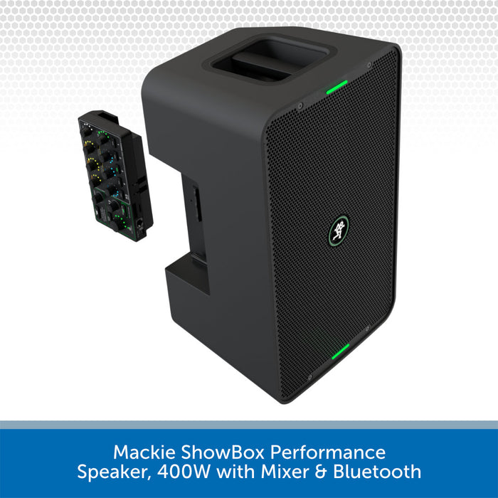 Mackie ShowBox Performance Speaker, 400W with Mixer & Bluetooth