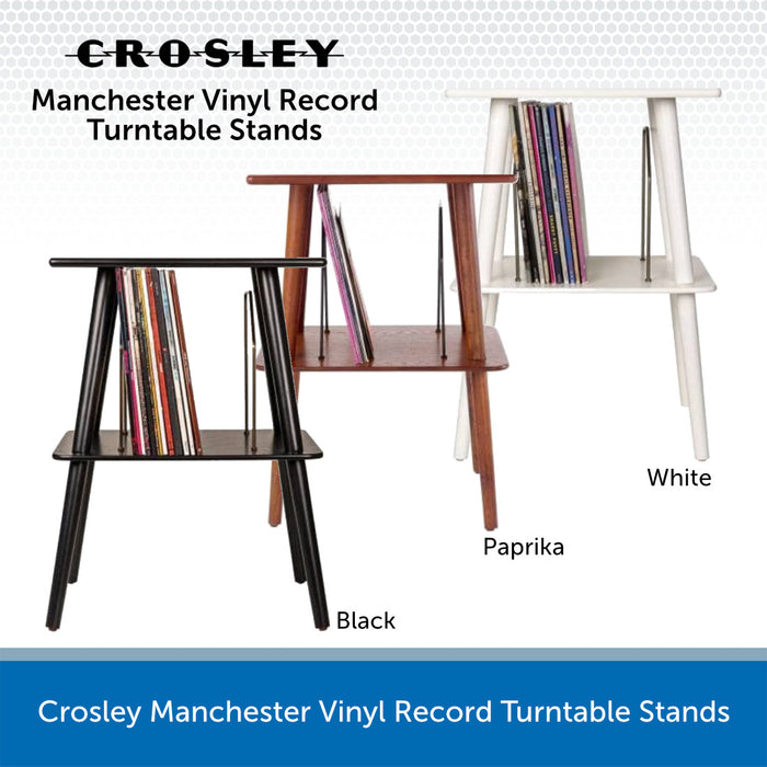 Crosley Manchester Vinyl Record Turntable Stands