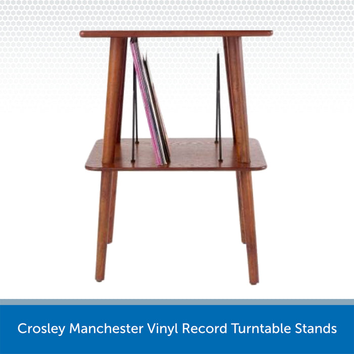 Crosley Manchester Vinyl Record Turntable Stands