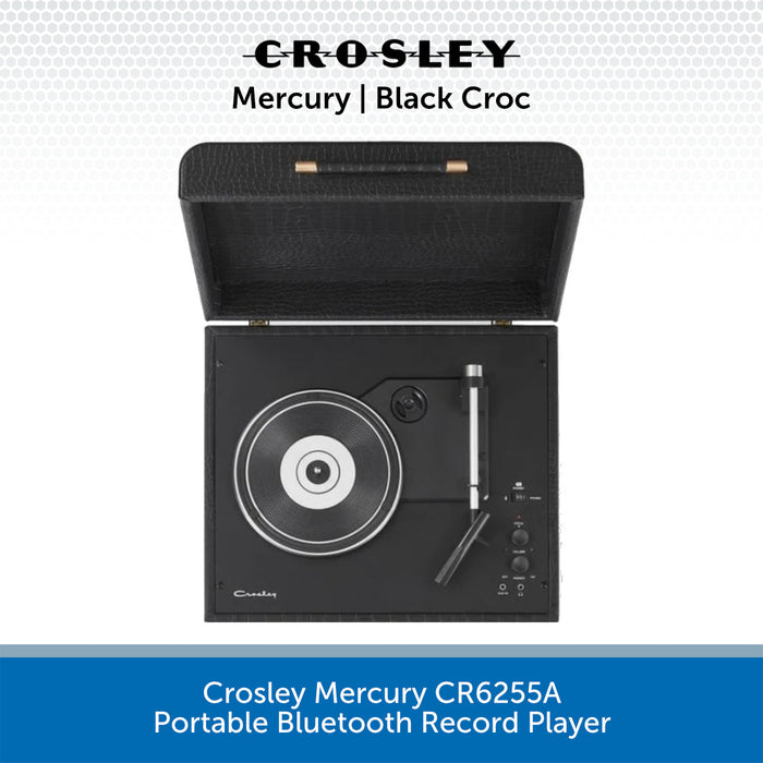 Crosley Mercury CR6255A Portable Bluetooth Record Player