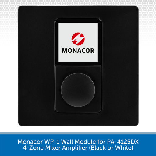 Monacor WP-1 Wall Module Black Front