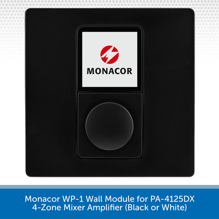 Monacor WP-1 Wall Module Black Front