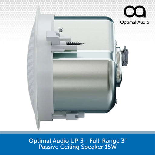 Optimal Audio UP 3 - Full-Range 3" Passive Ceiling Speaker 15W