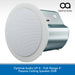 Optimal Audio UP 4 - Full-Range 4" Passive Ceiling Speaker 25W