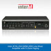 Inter-M PA-224 240W 100V Line Mixer Amplifier with 5-Zone Paging