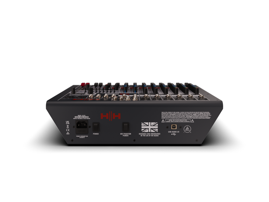 HH Q Series | Q12FX  Professional 12-Channel Analogue Mixer With DSP