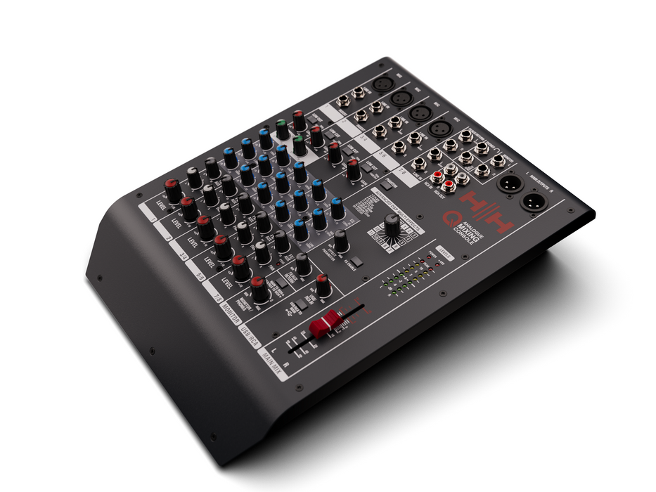 HH Q Series | Q8FX Professional 8-Channel Analogue Mixer With DSP