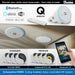 Q Acoustics E300A Hi-Fi Amplifier Ceiling Speaker Package with built in Alexa WiFi Bluetooth & Voice Control