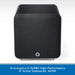 Q Acoustics Q SUB80 Black Front