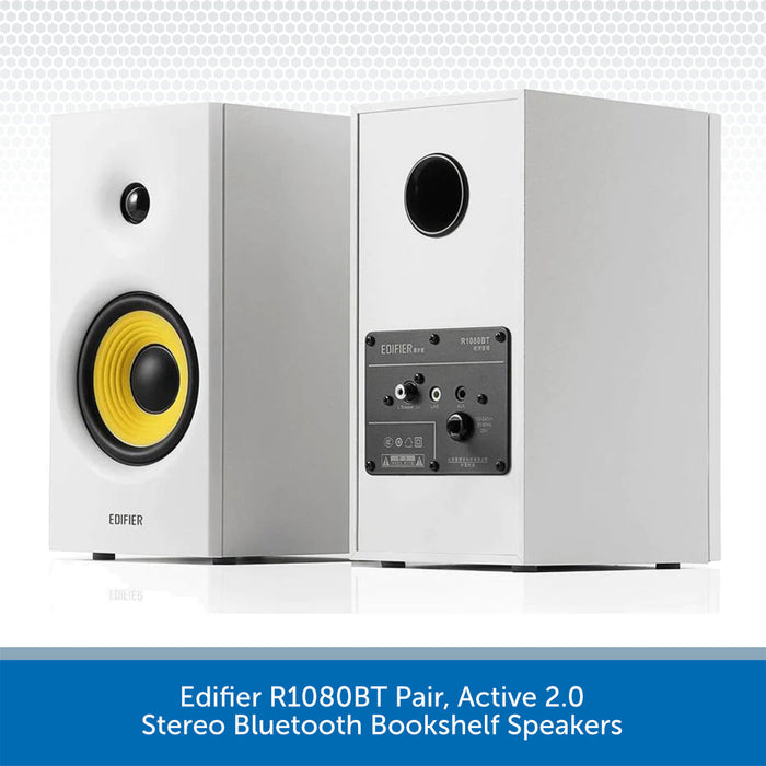 Edifier R1080BT Active Bookshelf Speakers with Bluetooth | Audio Volt