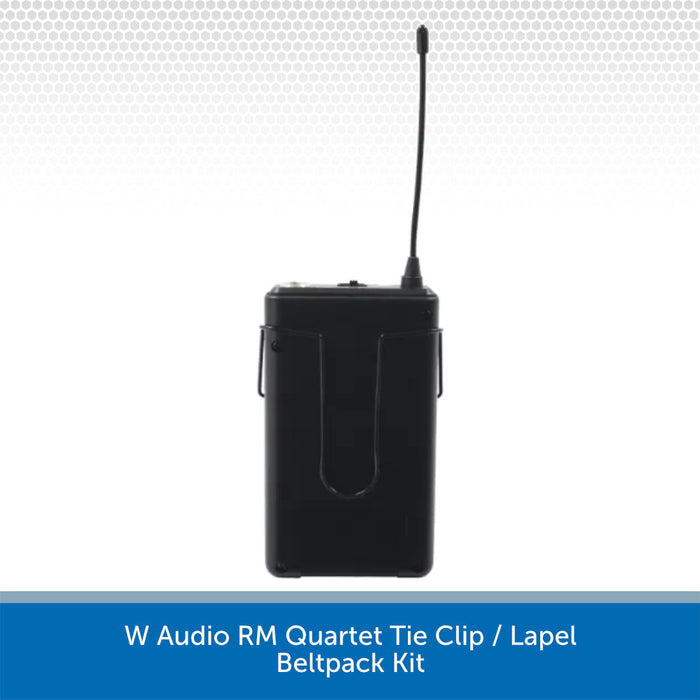 W Audio RM Quartet Tie Clip Back