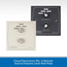 Cloud Electronics RSL-4 Remote Source/Volume Level Wall Plate