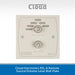 Cloud Electronics RSL-6 Remote Source/Volume Level Wall Plate
