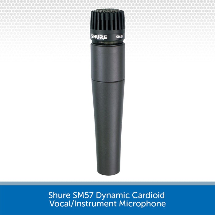 Shure SM57 Dynamic Cardioid Vocal/Instrument Microphone