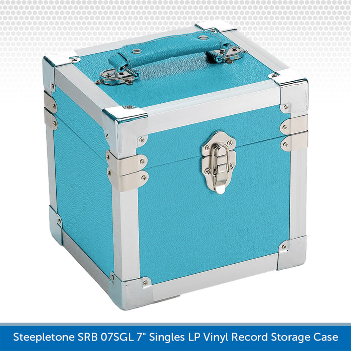Steepletone SRB 07SGL 7" Singles LP Vinyl Record Storage Case