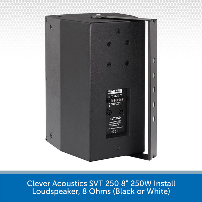 Clever Acoustics SVT 250 10" 250W Install Loudspeaker Black Back