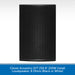 Clever Acoustics SVT 250 10" 250W Install Loudspeaker Black Front