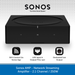 Sonos Amp with Bowers & Wilkins CCM382 8" Ceiling Speakers