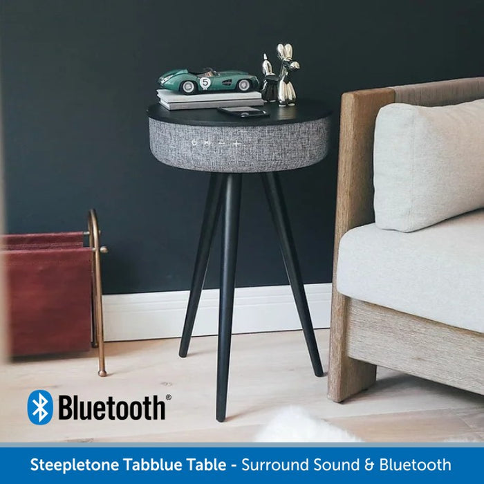 Steepletone Tabblue Table with 6 Speakers With 360 surround Sound