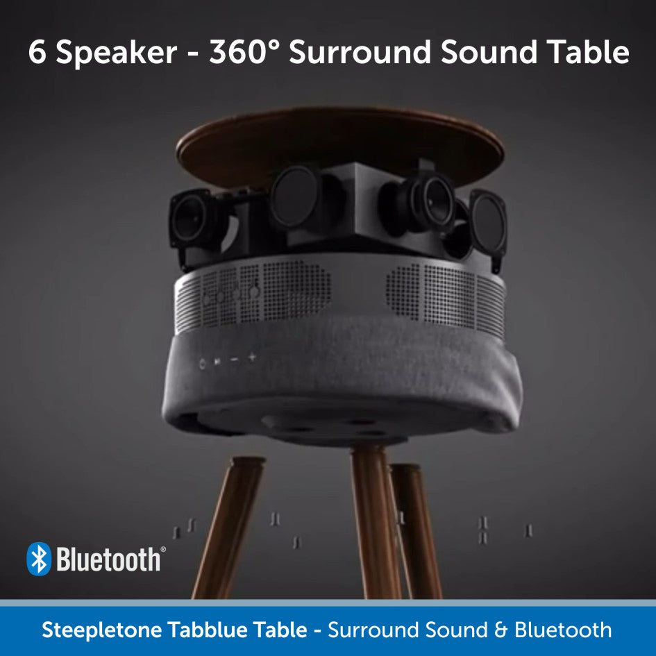 Steepletone Tabblue Table With Bluetooth Streaming | Audio Volt