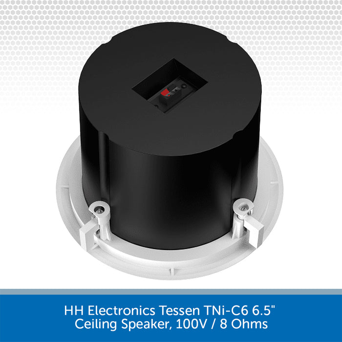 HH Electronics Tessen TNi-C6 6.5" Ceiling Speaker, 100V / 8 Ohms