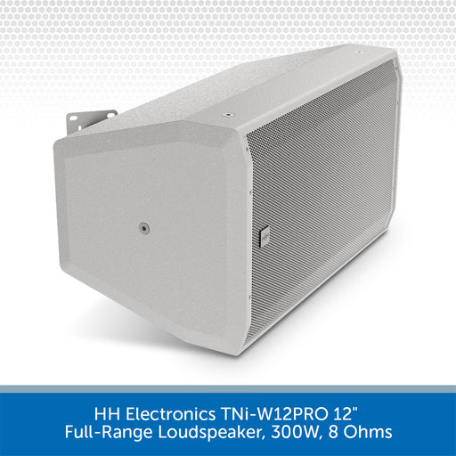 HH Electronics TNi-W12PRO 12" Full-Range Loudspeaker, 300W, 8 Ohms (Available in Black or White)