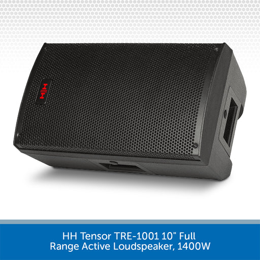 HH Tensor TRE-1001 10" Full Range Active Loudspeaker, 1400W