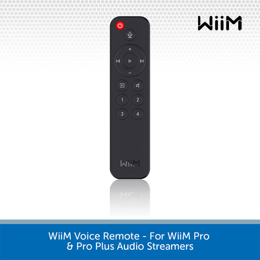 WiiM Voice Remote - For WiiM Pro & Pro Plus Audio Streamers